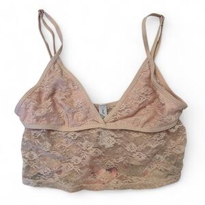 Urban Outfitters pink Lace Bralette